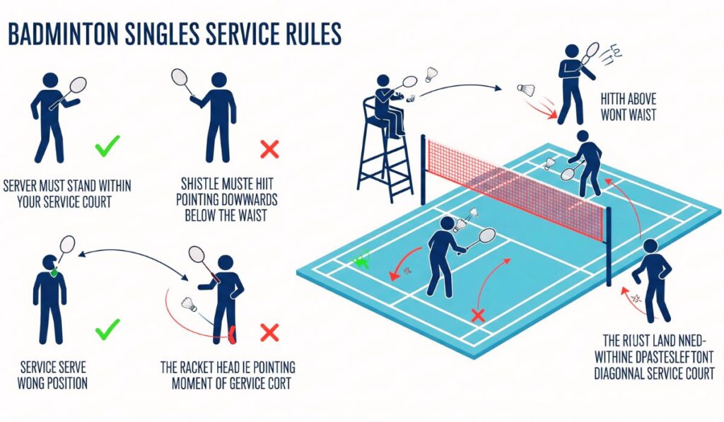 Why Badminton Singles Service Rules Can Be Confusing Yet Empowering (Here’s What Matters)