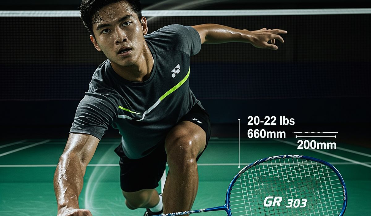 badminton racket gr 303