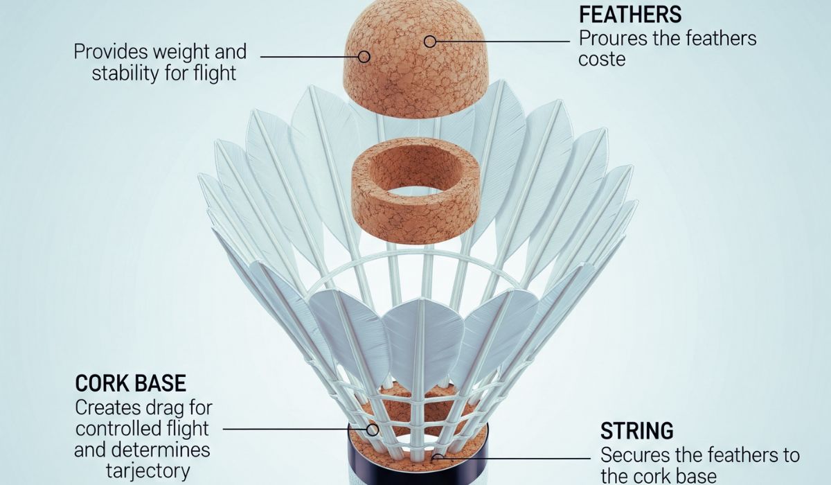 Badminton cork weight