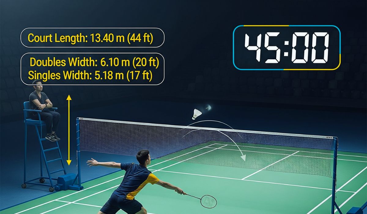 Badminton time duration