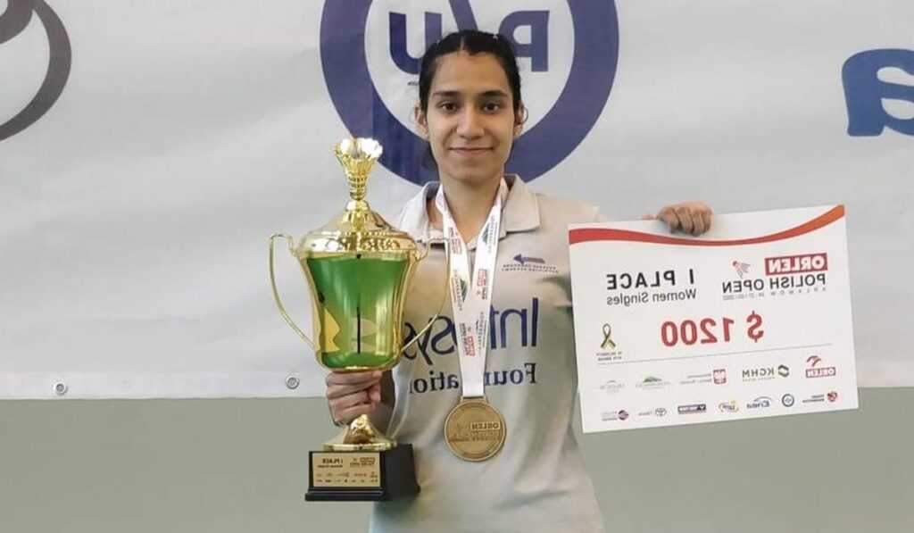 Anupama Upadhyay badminton player