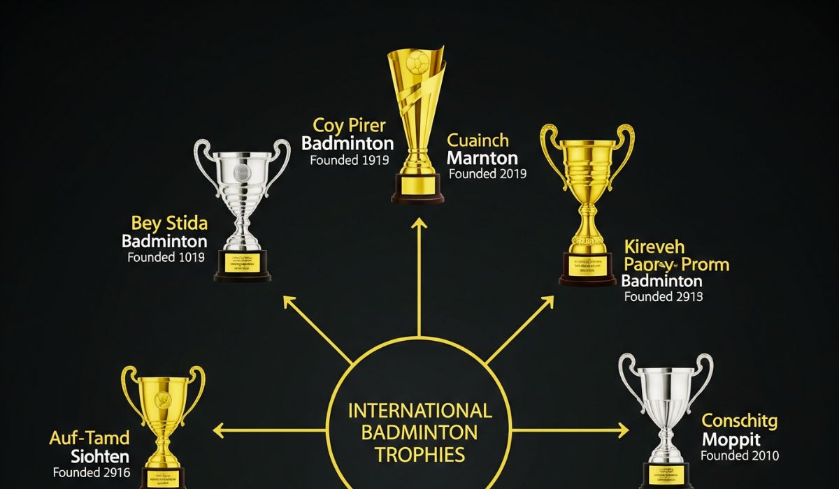 Badminton cups and trophies list