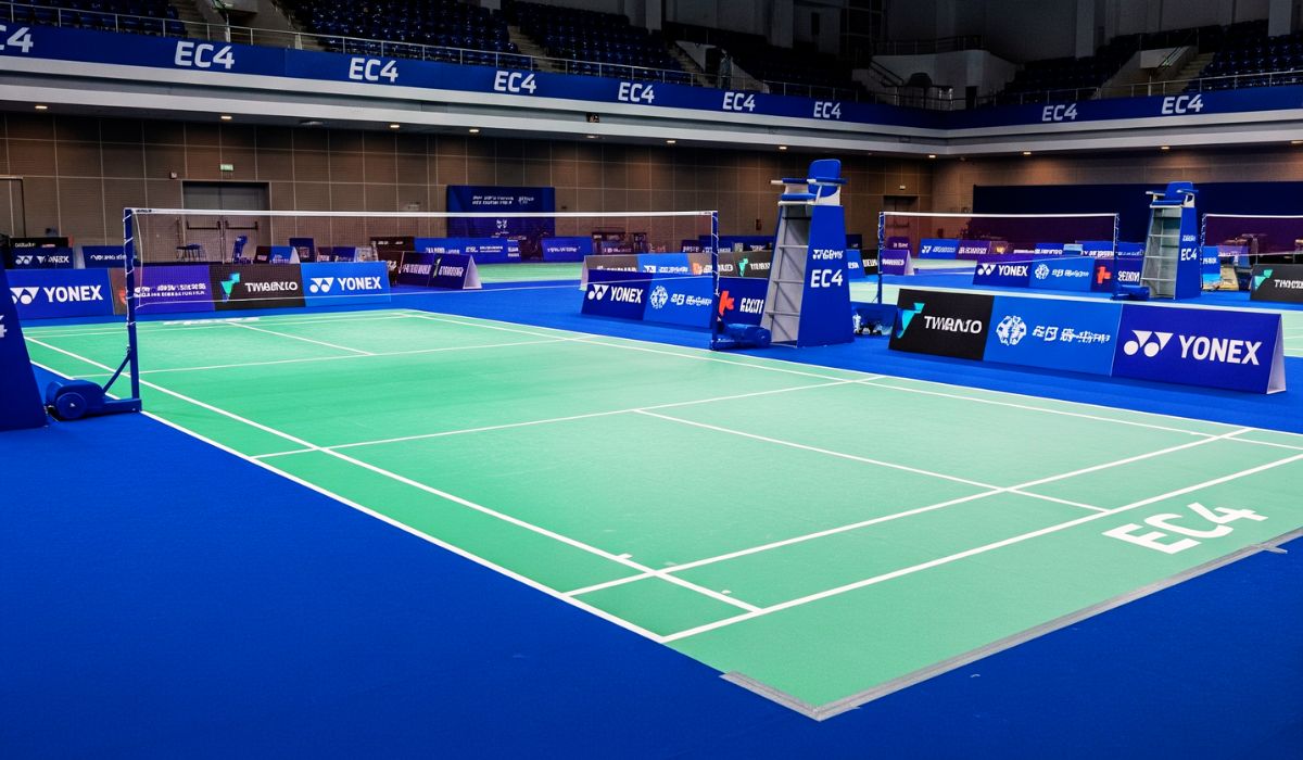 ec4 badminton court